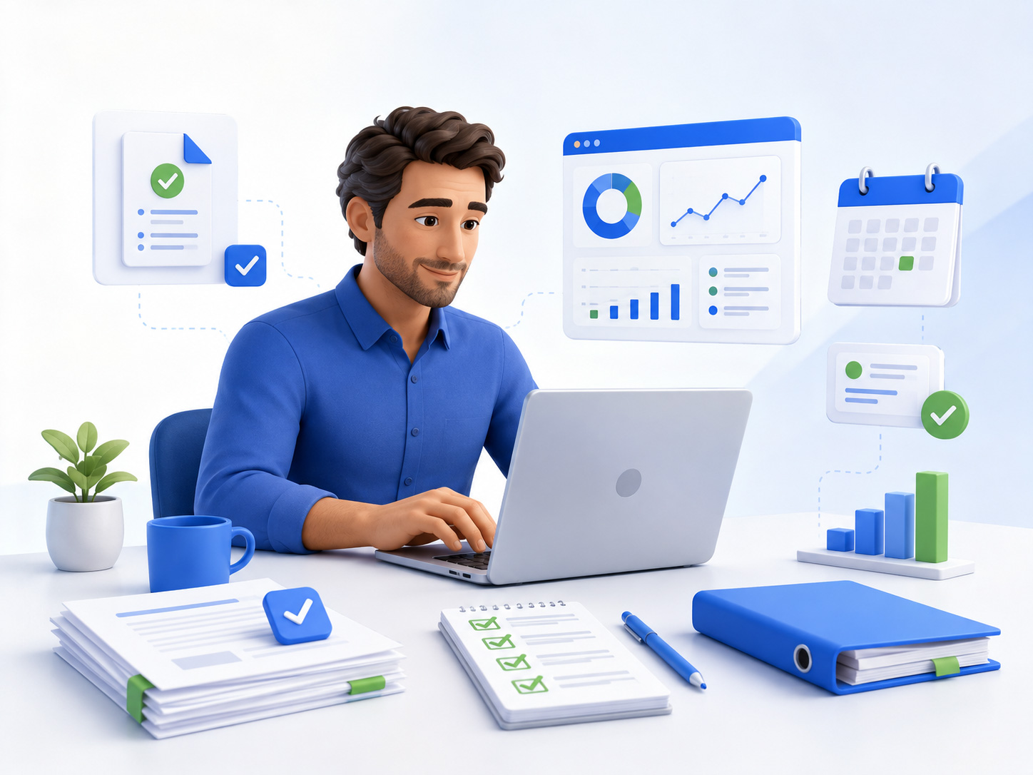 Entorno de trabajo colaborativo en la nube con BeFactu para compartir información y gestionar el negocio desde distintos dispositivos