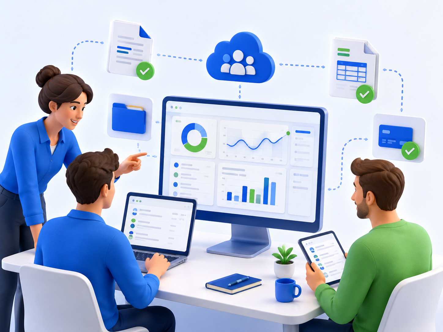 Espacio de trabajo digital con BeFactu para mejorar la productividad y gestionar tareas, documentos y procesos desde cualquier lugar